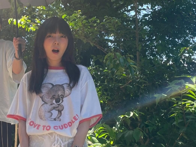 笑っているaiko