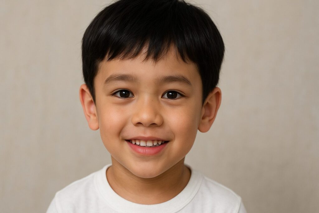 妻夫木聡とマイコの子供イメージ　AI生成